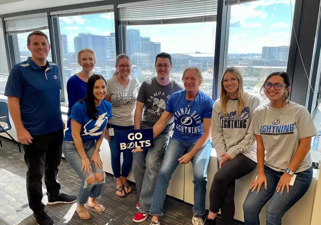 c4 Mad mobile team showing support for Tampa Bay Lightning