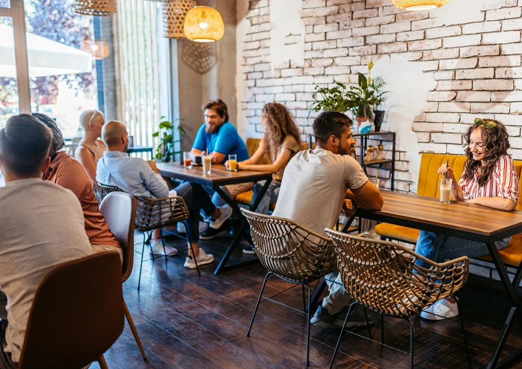 Quick table turnover at restaurant with tablet service