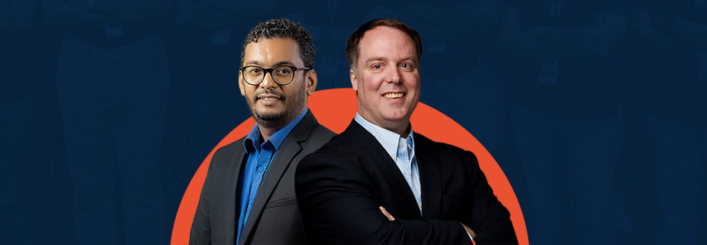 Marko Milakovic and Dilruwan Madubashitha of Mad Mobile