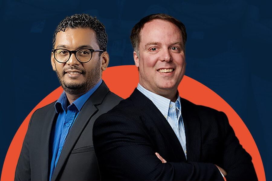 Marko Milakovic and Dilruwan Madubashitha of Mad Mobile